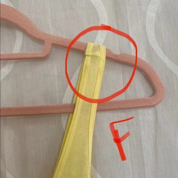 & Other Stories Yellow Tank Size 6 - Picture 7 of 8